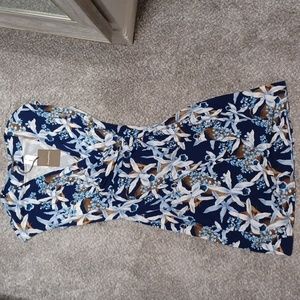 Casual summer dress in blue